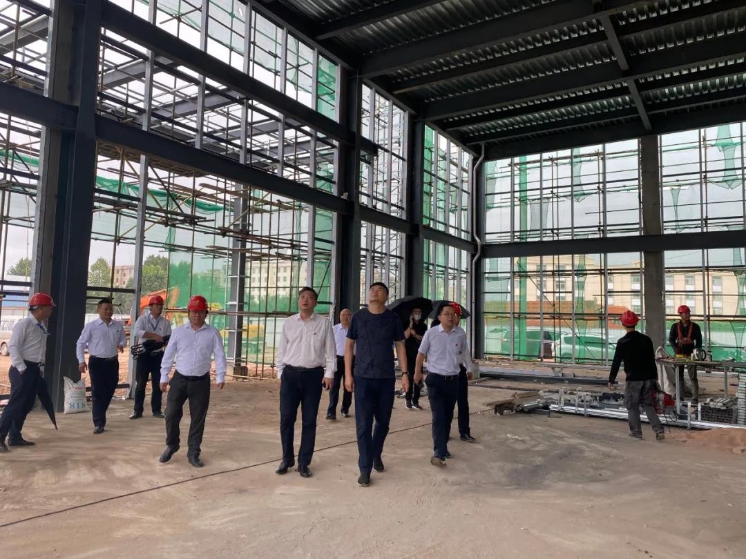 金田阳光集团董事局主席金位海亲临云南金田阳光城项目现场视察指导工作